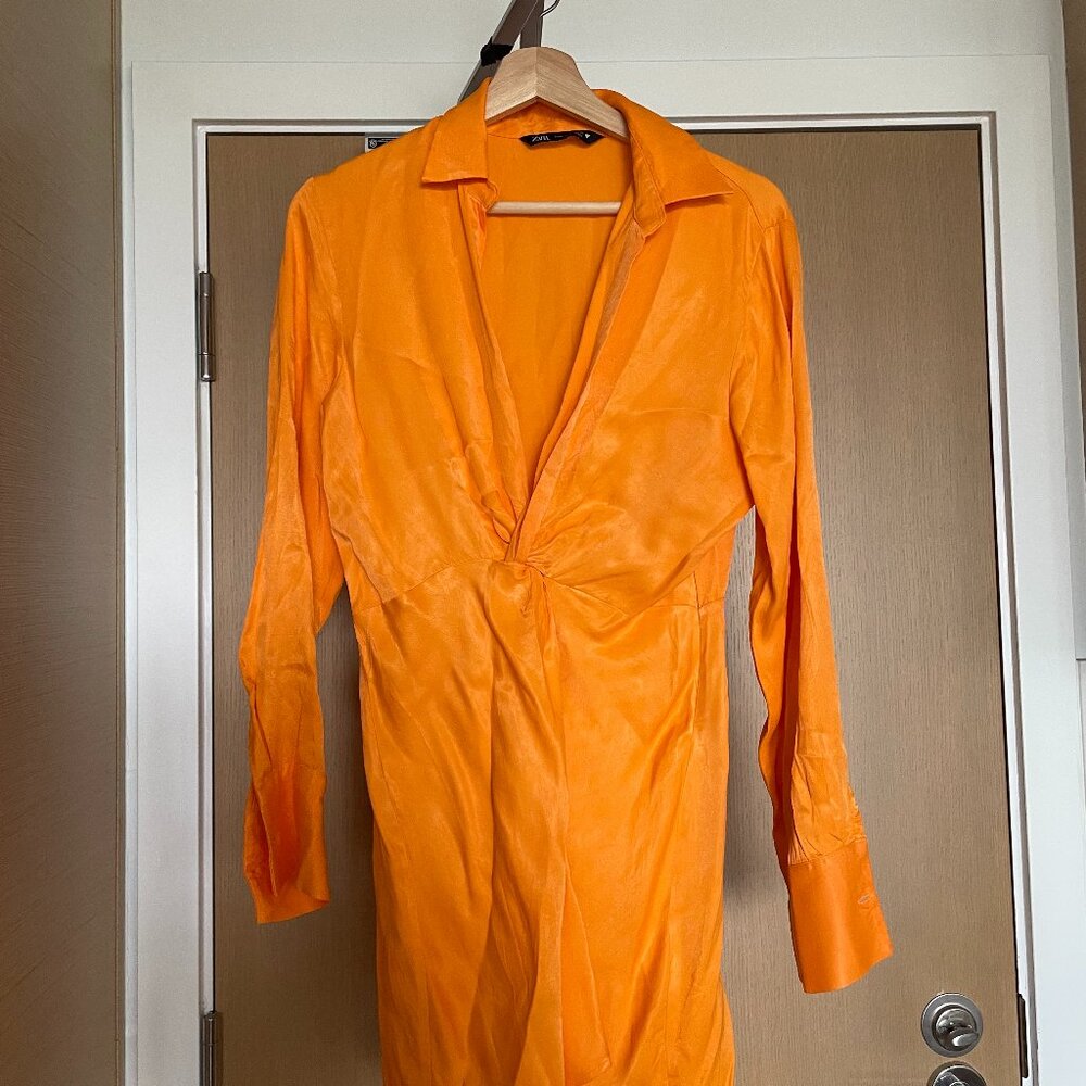 Orange Zara Dress
